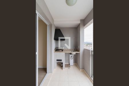 Varanda Gourmet de apartamento à venda com 2 quartos, 64m² em Vila Barros, Guarulhos