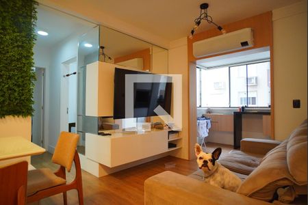 Sala de apartamento à venda com 2 quartos, 67m² em Jardim Itu Sabará, Porto Alegre