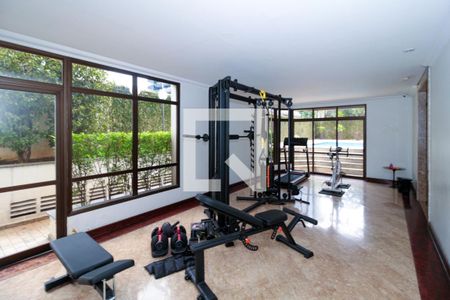 Área comum - Academia de apartamento à venda com 4 quartos, 178m² em Itaim Bibi, São Paulo