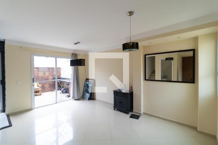 Sala de casa de condomínio para alugar com 3 quartos, 87m² em Parque Imperador, Campinas