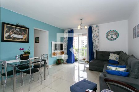 Sala de apartamento para alugar com 3 quartos, 69m² em Vila Esperança, São Paulo