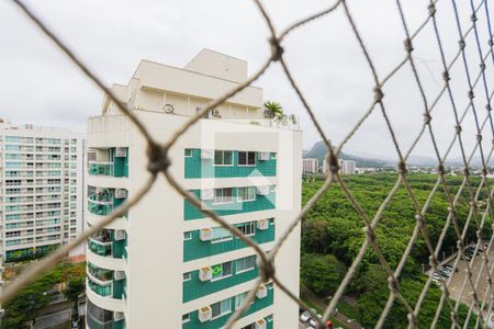 Vista da Varanda de apartamento à venda com 3 quartos, 213m² em Jacarepaguá, Rio de Janeiro