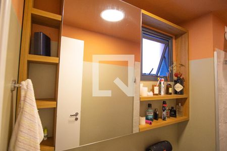 Banheiro de kitnet/studio à venda com 1 quarto, 27m² em Vila Buarque, São Paulo