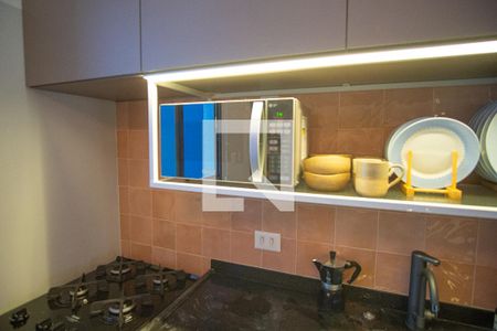 Cozinha de kitnet/studio à venda com 1 quarto, 27m² em Vila Buarque, São Paulo