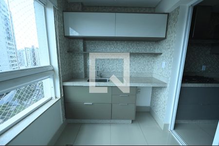 Varanda de apartamento à venda com 3 quartos, 127m² em Jardim Goiás, Goiânia