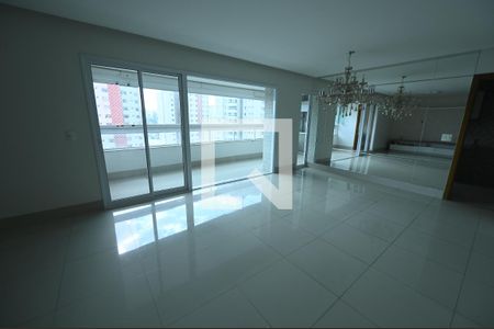 Sala de apartamento à venda com 3 quartos, 127m² em Jardim Goiás, Goiânia