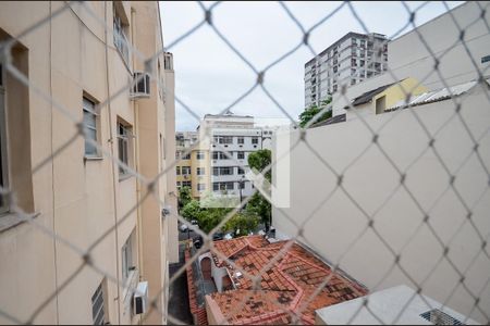 Vista da Sala de apartamento à venda com 1 quarto, 50m² em Tijuca, Rio de Janeiro