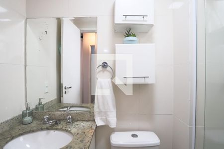 Banheiro do Quarto 1 de apartamento à venda com 3 quartos, 63m² em Vila Moraes, São Paulo