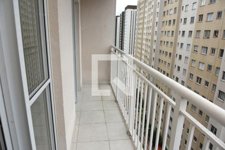 Varanda de apartamento à venda com 1 quarto, 34m² em Jardim Prudência, São Paulo