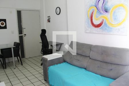 Sala de apartamento para alugar com 1 quarto, 40m² em Boa Viagem, Recife