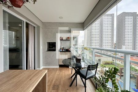 Varanda de apartamento à venda com 3 quartos, 88m² em Barra Funda, São Paulo