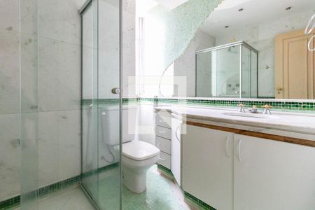 Banheiro da Suíte de apartamento à venda com 3 quartos, 110m² em Gutierrez, Belo Horizonte