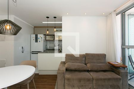 Sala de apartamento para alugar com 2 quartos, 48m² em Parque São Jorge, São Paulo