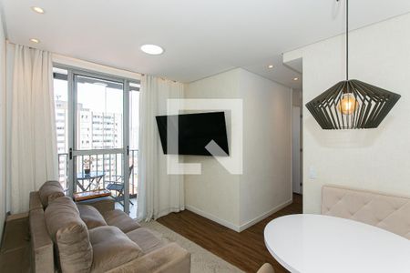 Sala de apartamento para alugar com 2 quartos, 48m² em Parque São Jorge, São Paulo