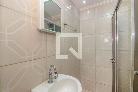 Banheiro de apartamento para alugar com 1 quarto, 43m² em Jardim Leopoldina, Porto Alegre