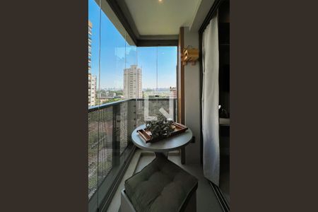 Studio para alugar com 27m², 1 quarto e sem vagaSacada