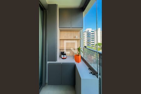 Studio para alugar com 27m², 1 quarto e sem vagaSacada