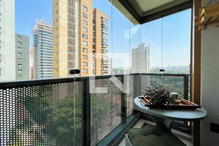 Studio para alugar com 27m², 1 quarto e sem vagaSacada