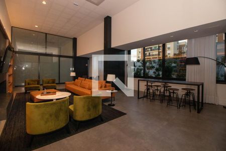 Studio à venda com 36m², 1 quarto e 1 vaga Studio à venda com 36m², 1 quarto e 1 vagaÁrea comum - Salão de festas