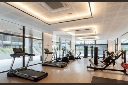 Studio à venda com 36m², 1 quarto e 1 vaga Studio à venda com 36m², 1 quarto e 1 vagaÁrea comum - Academia