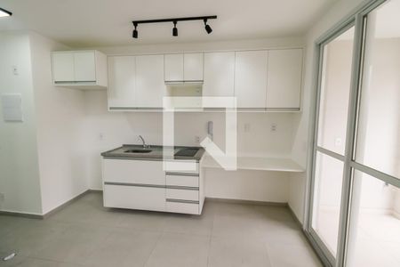 Cozinha - Armários de kitnet/studio para alugar com 1 quarto, 25m² em Vila Andrade, São Paulo