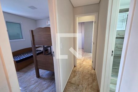 Corredor de apartamento para alugar com 1 quarto, 70m² em Canto do Forte, Praia Grande