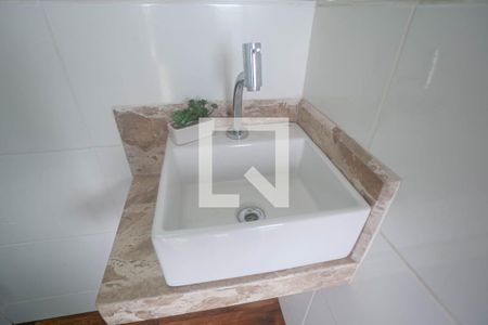 Lavabo de apartamento à venda com 3 quartos, 134m² em Santa Monica, Belo Horizonte