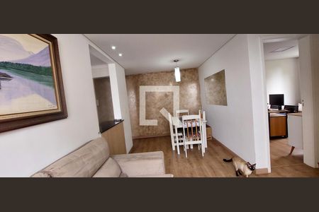 Sala de apartamento à venda com 2 quartos, 45m² em Parque São Vicente, Santo André