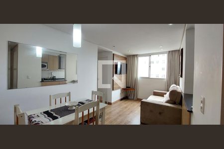 Sala de apartamento à venda com 2 quartos, 45m² em Parque São Vicente, Santo André