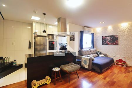 Sala de apartamento à venda com 3 quartos, 153m² em Campestre, Santo André