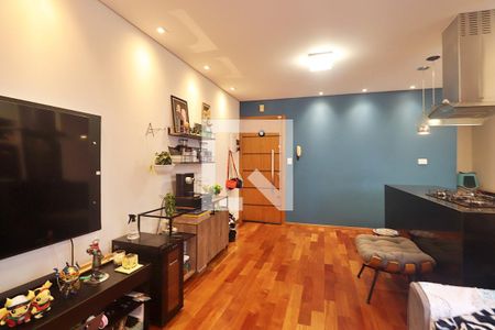 Sala de apartamento à venda com 3 quartos, 153m² em Campestre, Santo André
