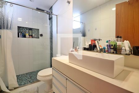 Banheiro do Quarto 1 de apartamento à venda com 3 quartos, 153m² em Campestre, Santo André