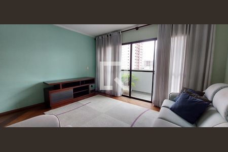 Sala estar de apartamento à venda com 3 quartos, 130m² em Bangú, Santo André