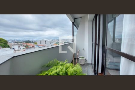 Varanda Sala estar de apartamento à venda com 3 quartos, 130m² em Bangú, Santo André