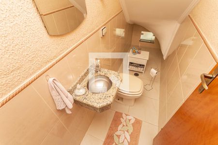 Lavabo de casa de condomínio à venda com 3 quartos, 100m² em Vila Brasílio Machado, São Paulo