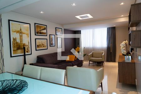 Sala de casa à venda com 3 quartos, 148m² em Vila Bastos, Santo André