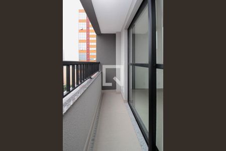 Varanda da Sala de apartamento à venda com 1 quarto, 25m² em Pinheiros, São Paulo