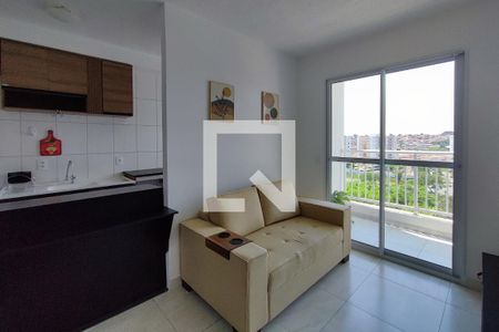 Sala de apartamento para alugar com 2 quartos, 47m² em Residencial Parque da Fazenda, Campinas
