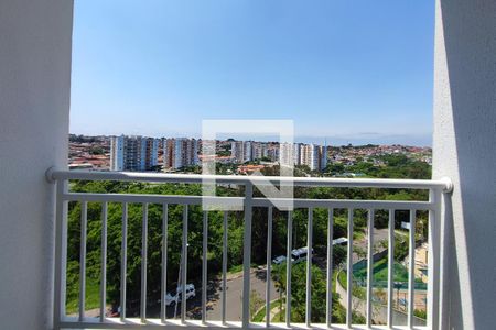 Varanda da Sala de apartamento para alugar com 2 quartos, 47m² em Residencial Parque da Fazenda, Campinas
