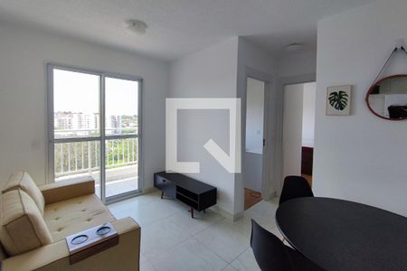 Sala de apartamento para alugar com 2 quartos, 47m² em Residencial Parque da Fazenda, Campinas