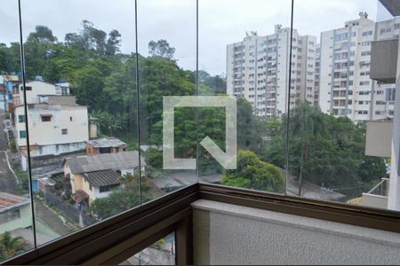 Varanda de apartamento para alugar com 2 quartos, 60m² em Pechincha, Rio de Janeiro