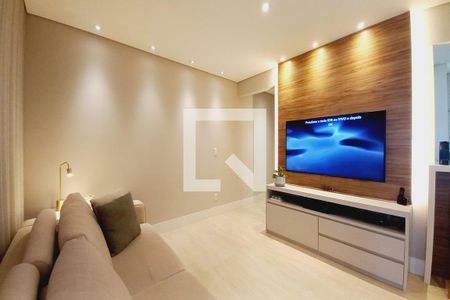 Sala de TV de apartamento à venda com 3 quartos, 87m² em Parque Prado, Campinas