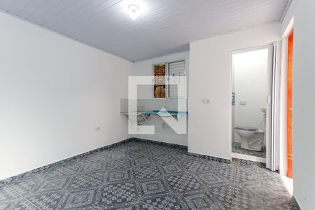 Sala/Cozinha de casa para alugar com 1 quarto, 28m² em Vila Nova Carolina, São Paulo