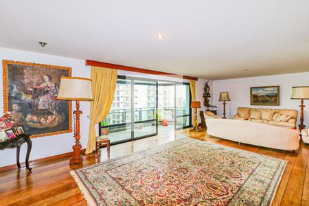 Sala de apartamento para alugar com 4 quartos, 340m² em Santo Amaro, São Paulo