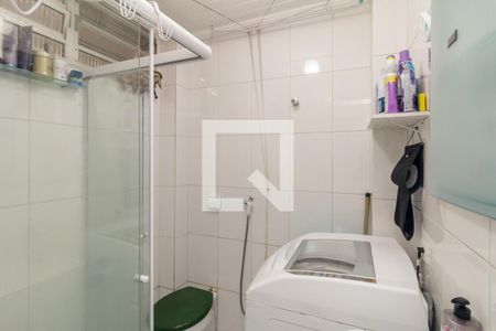 Banheiro de apartamento para alugar com 1 quarto, 35m² em Santa Efigênia, São Paulo