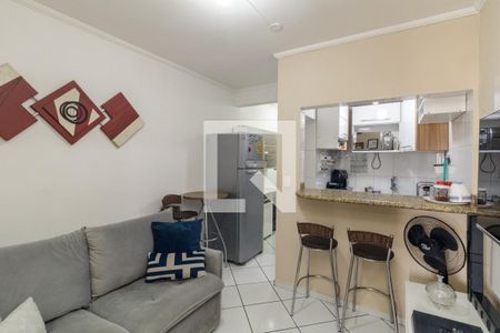 Sala de apartamento para alugar com 1 quarto, 35m² em Santa Efigênia, São Paulo