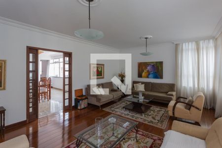 Sala de apartamento à venda com 4 quartos, 190m² em Luxemburgo, Belo Horizonte