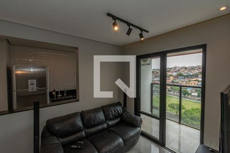 Sala de Estar/Jantar  de apartamento à venda com 2 quartos, 53m² em Parque Brasília, Campinas