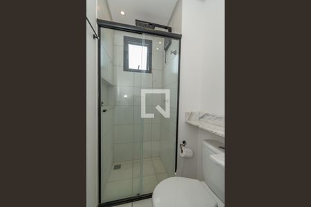 Banheiro da Suíte  de apartamento à venda com 2 quartos, 53m² em Parque Brasília, Campinas
