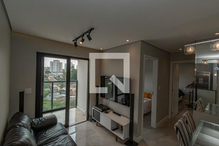 Sala de Estar/Jantar  de apartamento à venda com 2 quartos, 53m² em Parque Brasília, Campinas